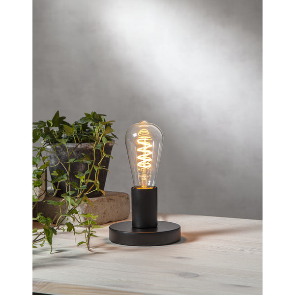 Star Trading Leuchtmittel E27 ST64 – Warmweiss 2100 K, 270 lm, 4 W – IP44 – 1 Stk. – Transparent