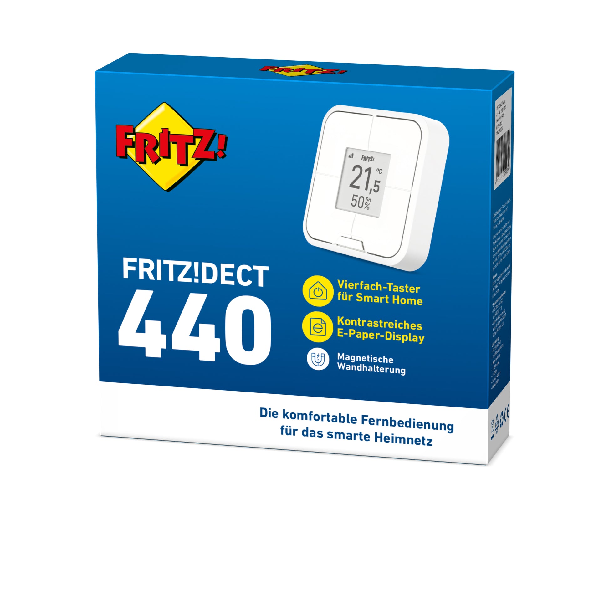 FRITZ! AVM FRITZDECT 440 – Smart-Steckdose – DECT
