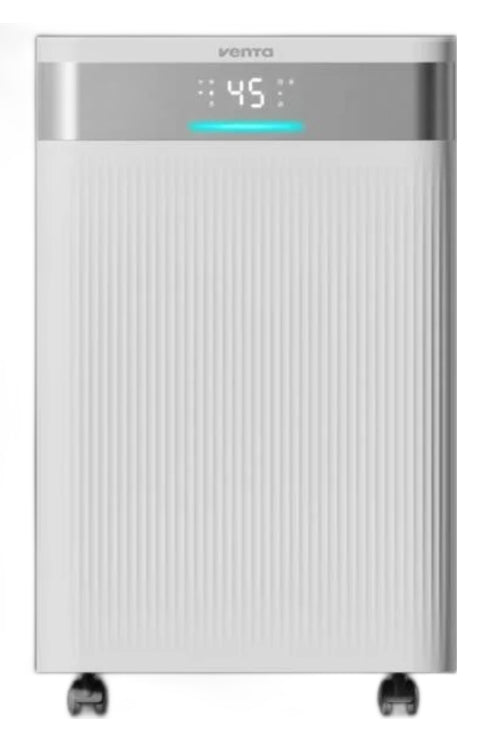 Venta Luftentfeuchter AD100 – 20 L/24 h, bis 40m², Tank 4,5 l, Hygrostat, Sprachsteuerung, 41 dB