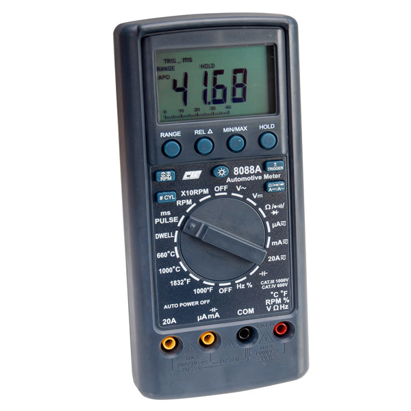 Secomp RO-8088-A – Multimeter – Autodiagnostik, 66-Seg. Analogbalken, Auto-Ausschalt. 30 Min