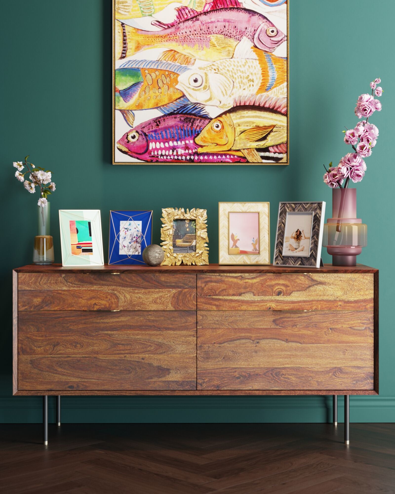 KARE Design Bilderrahmen – für 10 × 15 cm – Polyresin, gold