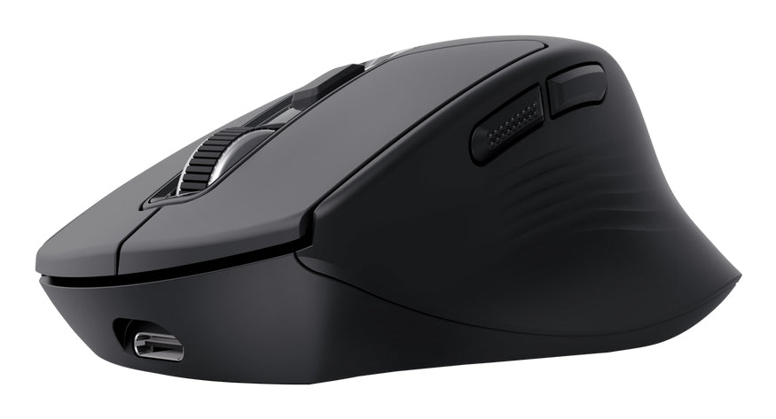 Trust Niven – Maus – Kabellos (Bluetooth/2,4 GHz), 3200 DPI, rechts, Schwarz
