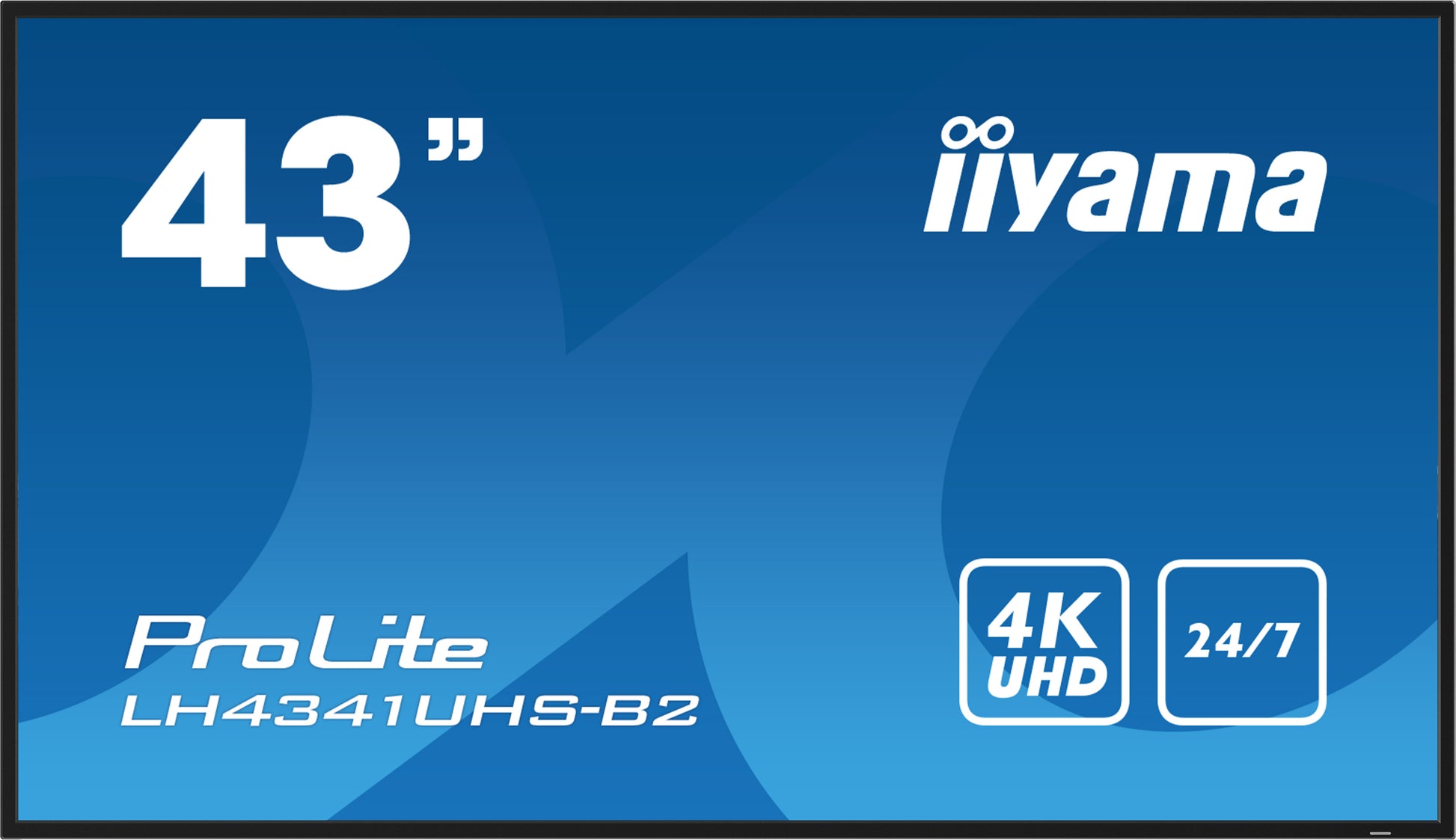 iiyama Signage-Display, 43", Ultra HD 4K, 500 cd/m², IPS, Media-Player