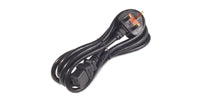 APC Netzkabel – UK (Typ G) – IEC C19, 2 m, 230 V, schwarz