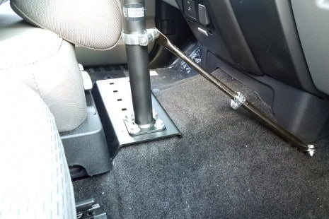 Gamber-Johnson Fahrzeug-Dock für Ford F150 2015, Super Duty F250–F550 2017, Expedition 2018 – Stahl – Schwarz
