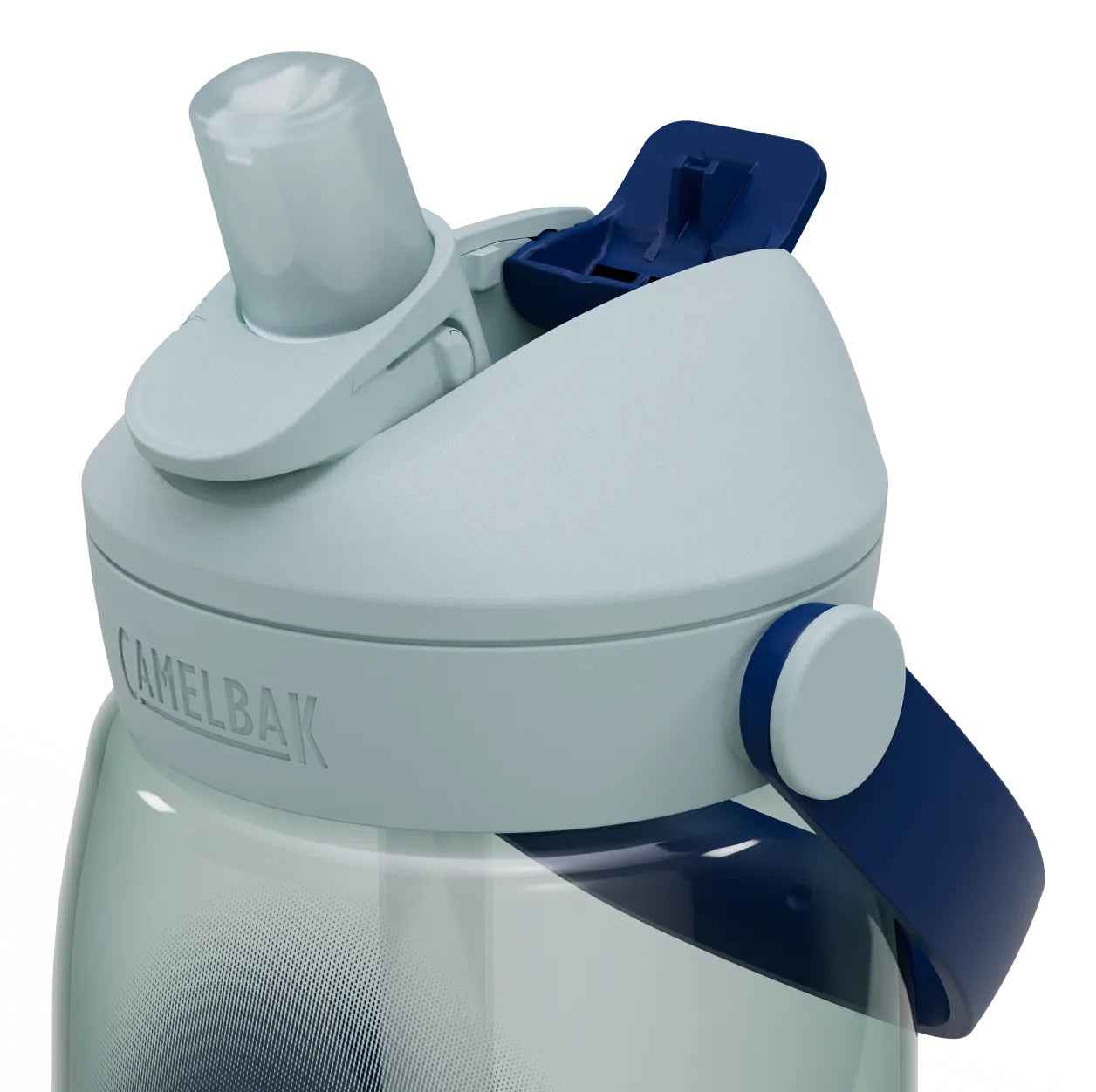 CamelBak Thrive Flip Straw Trinkflasche 1 l – mit Strohhalm, Copolyester, Deep Sea Dawn