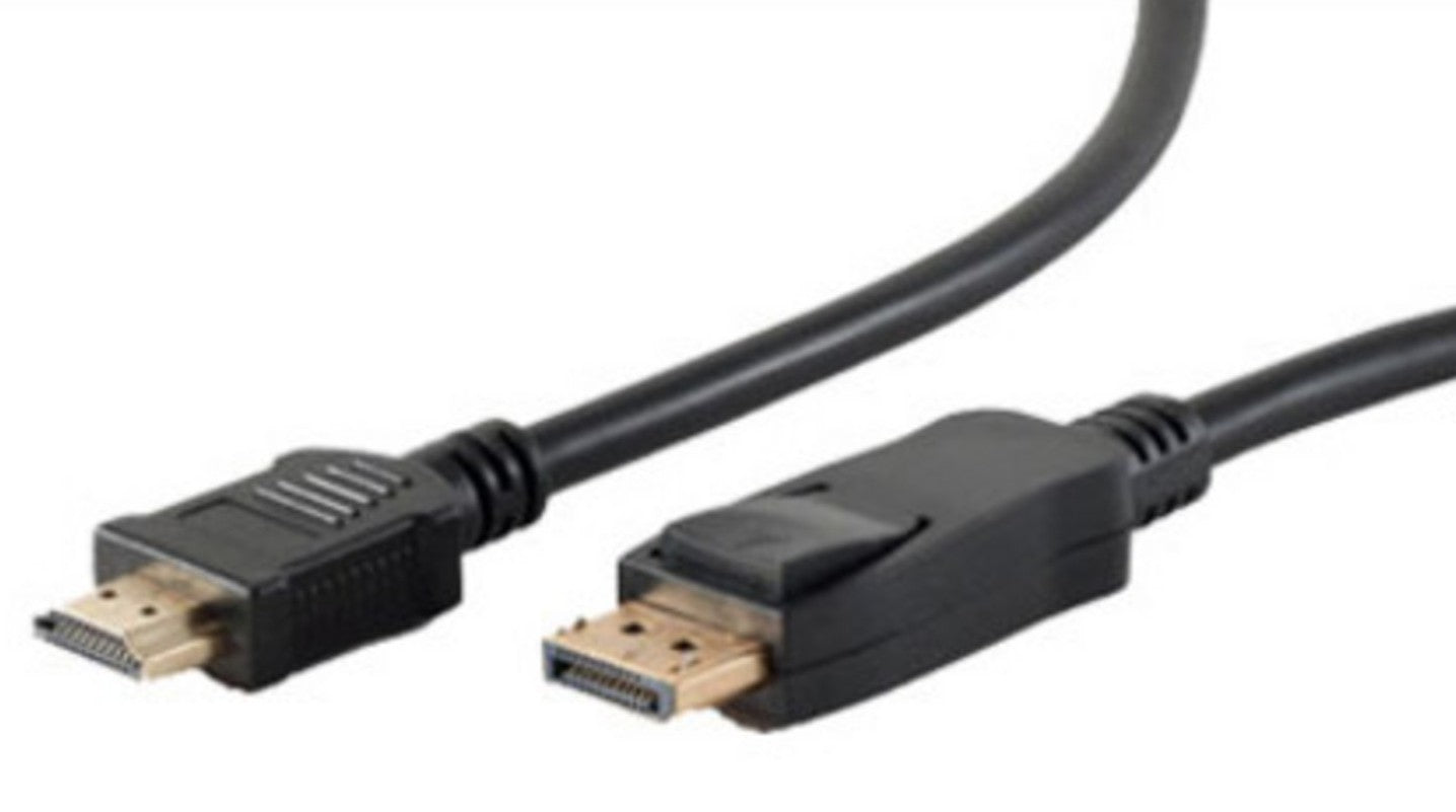 shiverpeaks DisplayPort auf HDMI Kabel – 7,5 m – geflochten