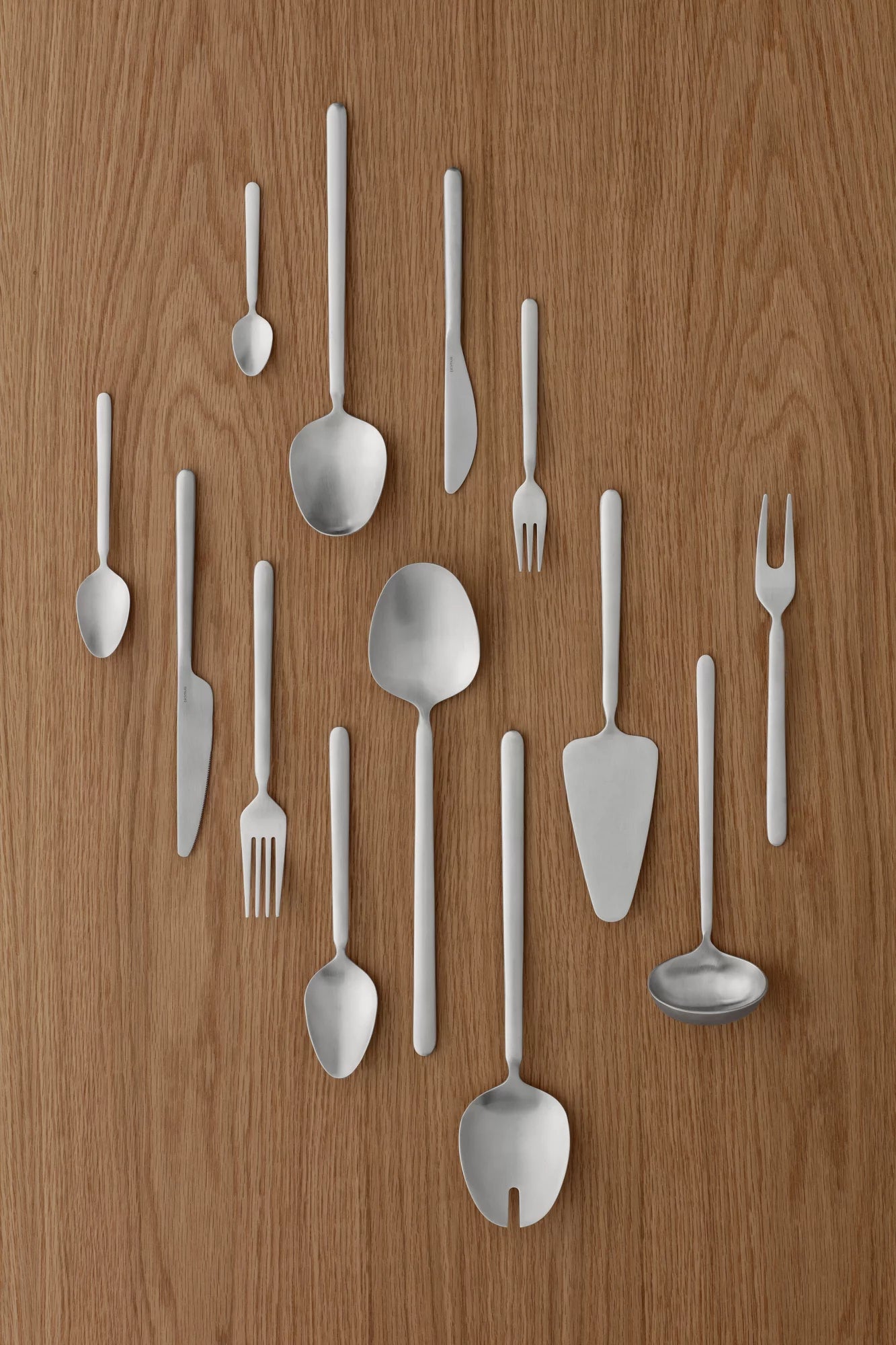 Blomus STELLA Besteck-Set – 16-teilig, 20 cm, Edelstahl, matt, spülmaschinenfest