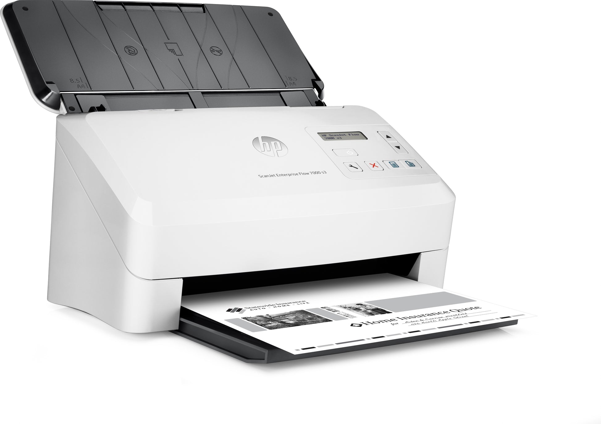 HP SCANJET ENTERPRISE FLOW 7000 S3 – Dokumentenscanner, Duplex, 75 Seiten pro Minute