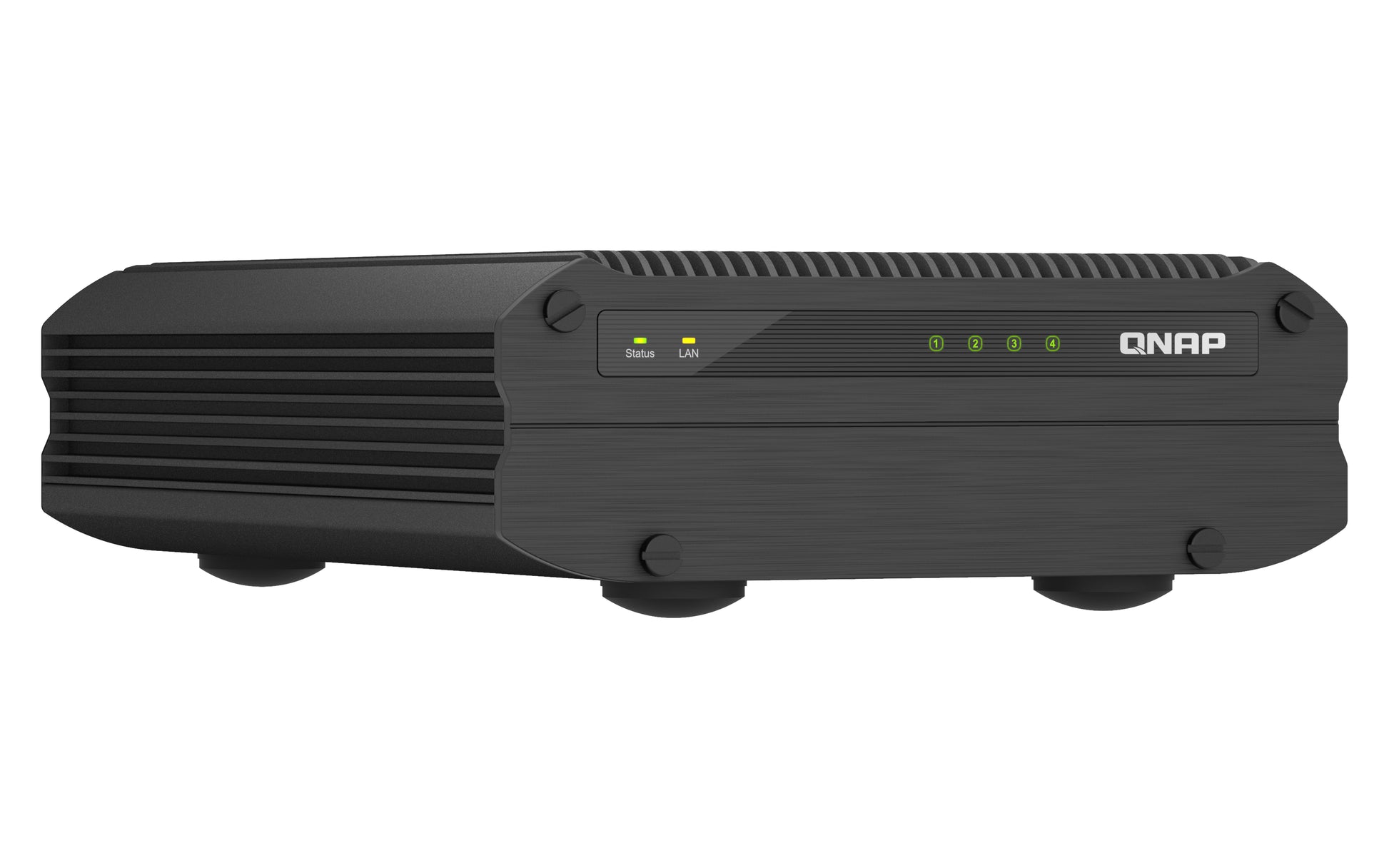 QNAP TS TS-I410X Speichergerät – Ethernet, Schwarz