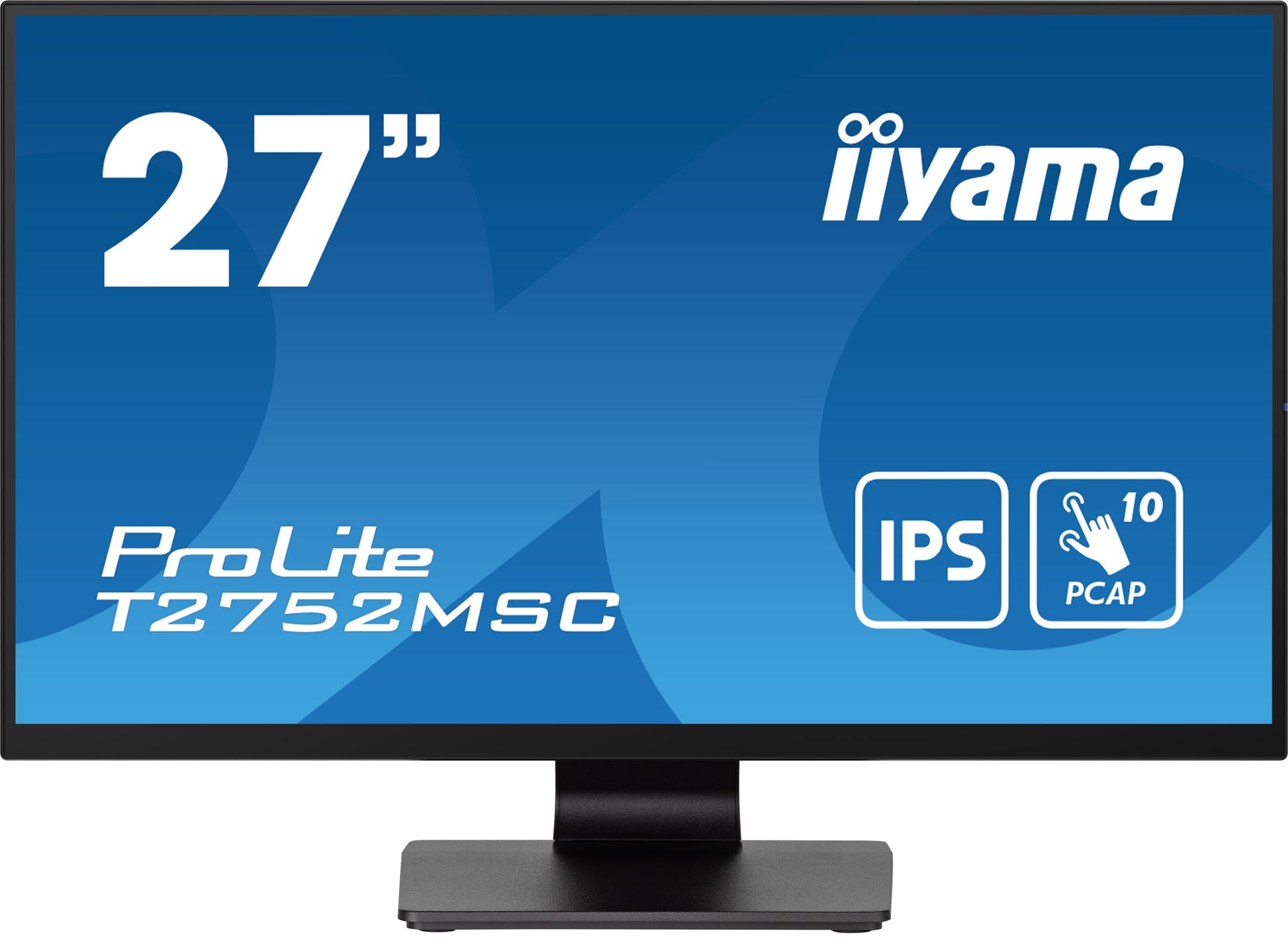 iiyama Monitor, 27", Touch, 360 cd/m², HDMI, DisplayPort, USB