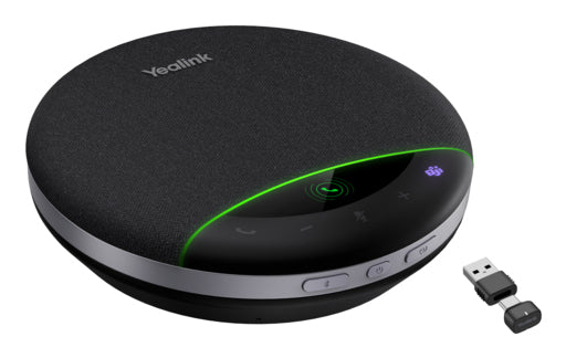 Yealink SP96 Freisprecheinrichtung – USB‑A/USB‑C, Bluetooth 5.3 – für Microsoft Teams – mit USB‑A/USB‑C-Dongle