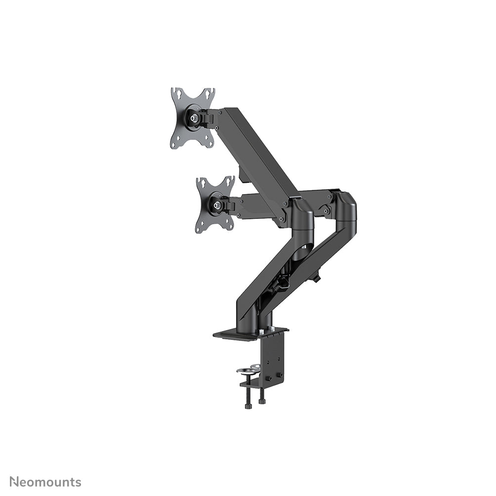 Neomounts DS70-700BL2 – Monitorarm, bis 27", neigbar, schwenkbar, schwarz