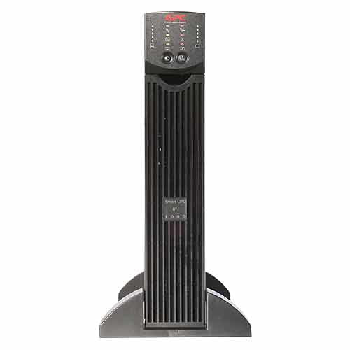 APC Smart-UPS RT1000VA USV 1 kVA/700 W Online – Rack/Tower 2U – C13×6, Eingang IEC C14 – schwarz