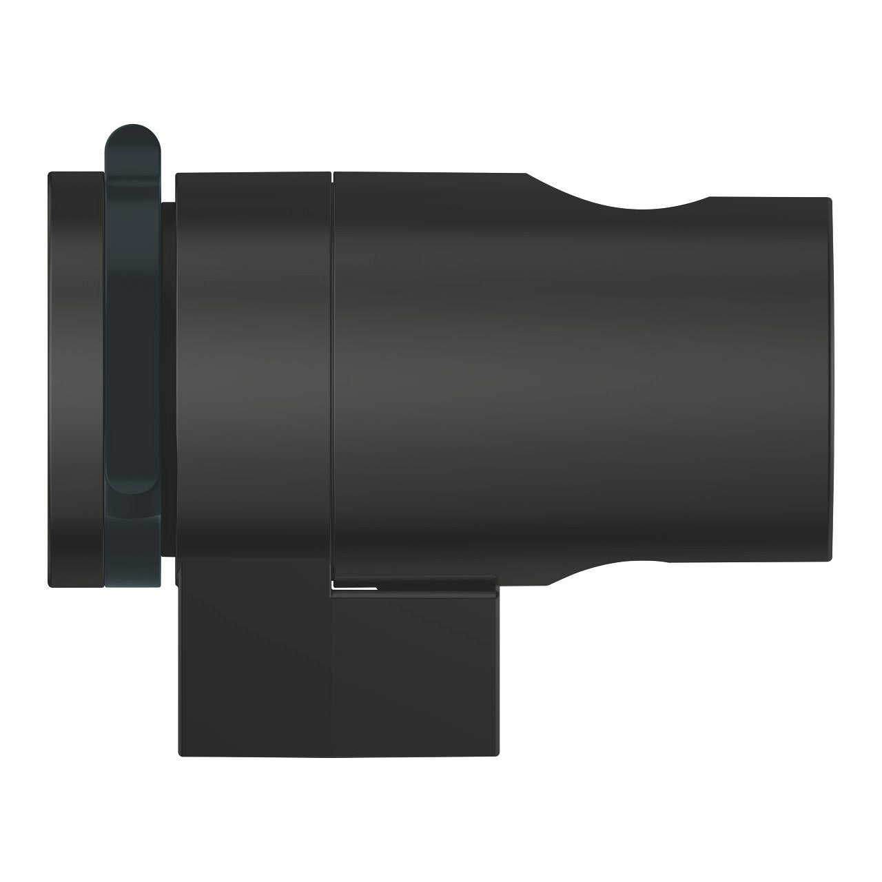 GROHE Haken Vitalio Universal – 7,1×12×8,1 cm, Metall, Schwarz