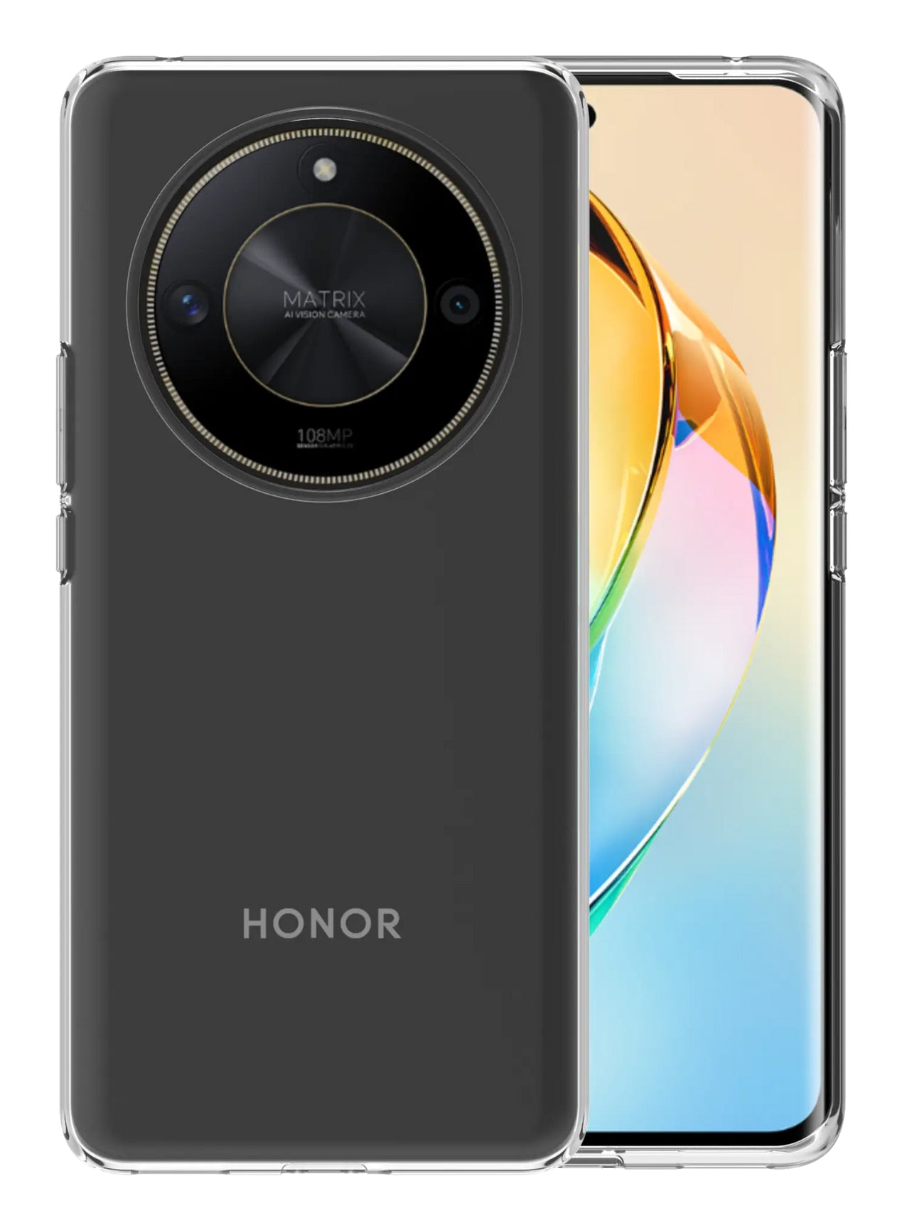 dbramante1928 Greenland – Backcover – für Honor Magic6 Lite, Kunststoff, transparent, bis 1,2 m sturzsicher
