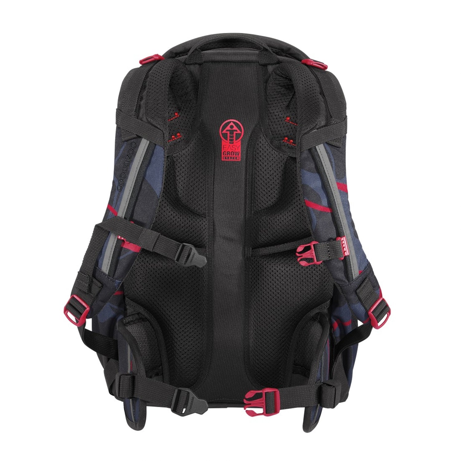 Coocazoo Rucksack Mate – Lava Lines – 30 l – B 30,0 × H 44,0 × T 23,0 cm – recycelte Materialien