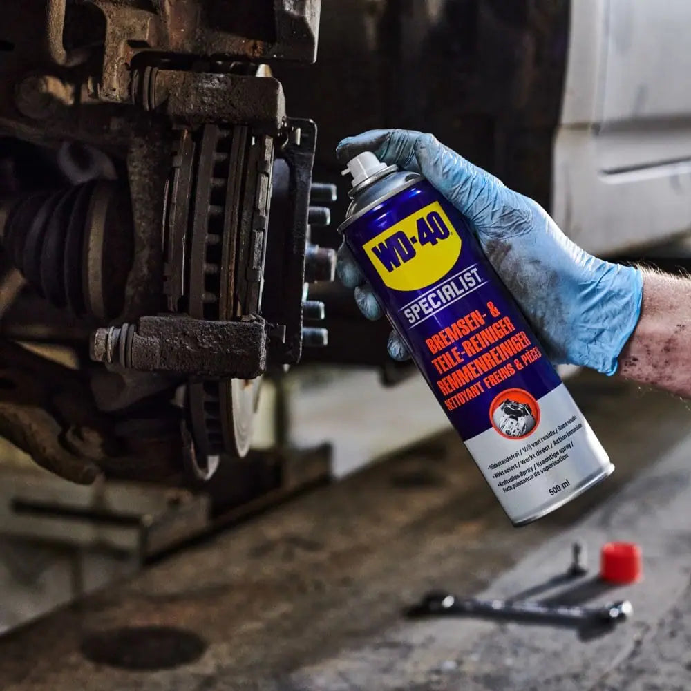 WD-40 Spezialist Bremsen- und Teile-Reiniger – für Bremsen & Teile, 500 ml
