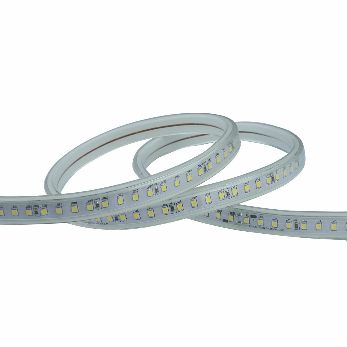 Elbro LED-Streifen Aussen K227056 – 50 m – 250 W – Kaltweiss, 4000 K – IP65 – Netzbetrieb – Transparent
