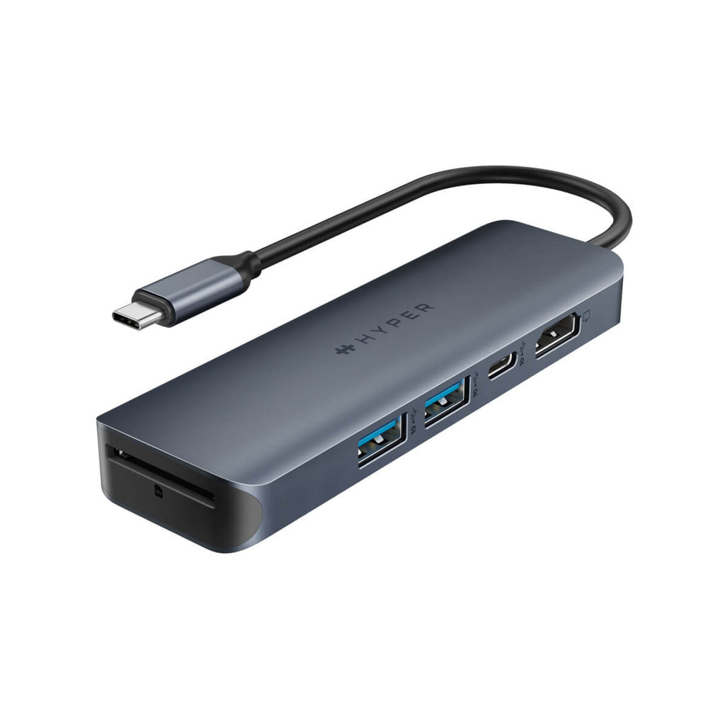 Targus HyperDriveEcoSmart Gen.2 Multiport-Adapter – USB-C, HDMI, 2× USB-A, 100 W PD, für Windows/Mac/Linux