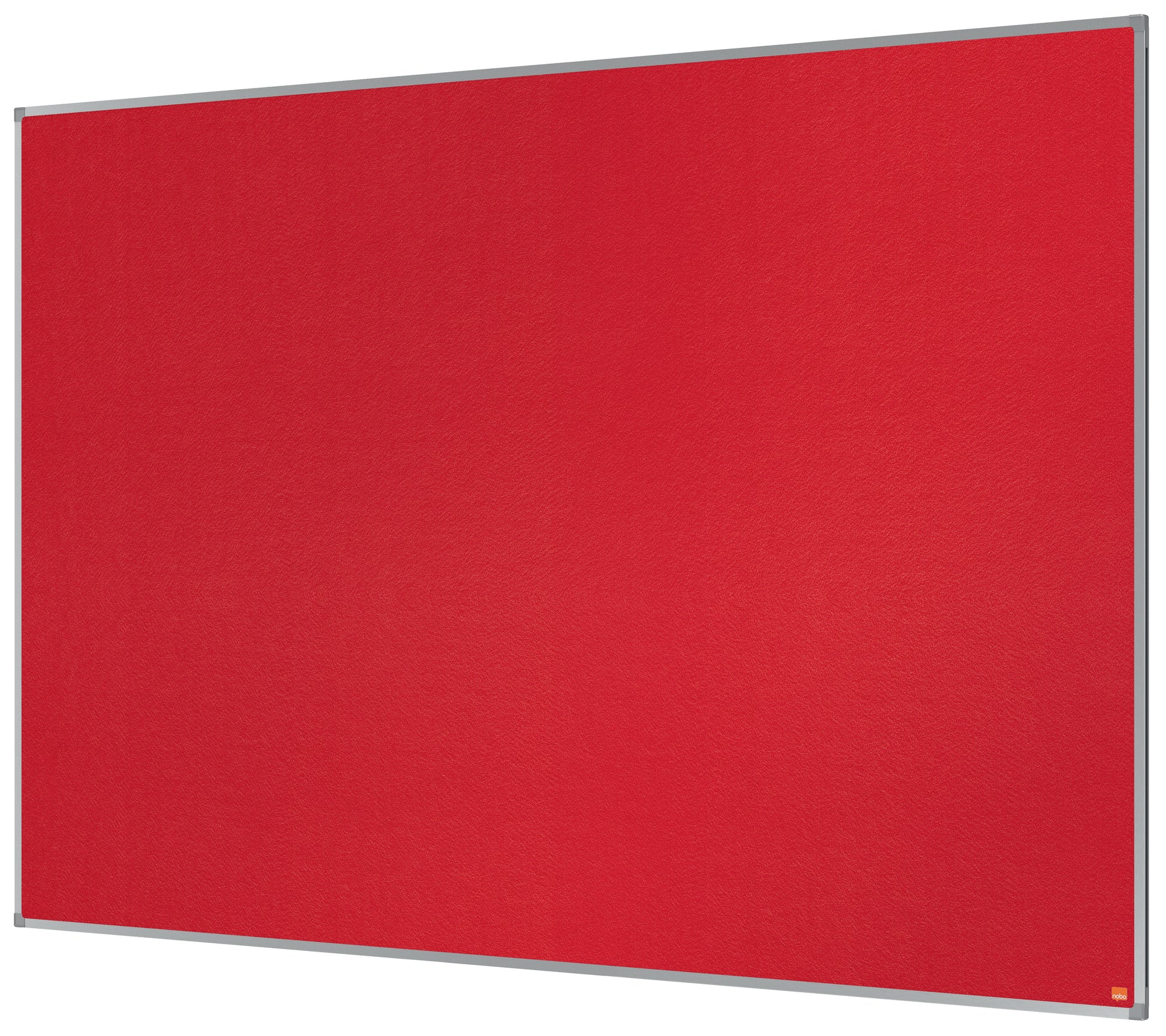 Nobo Pinnwand – Filz, Alurahmen – 180 × 120 cm, Rot, Essence