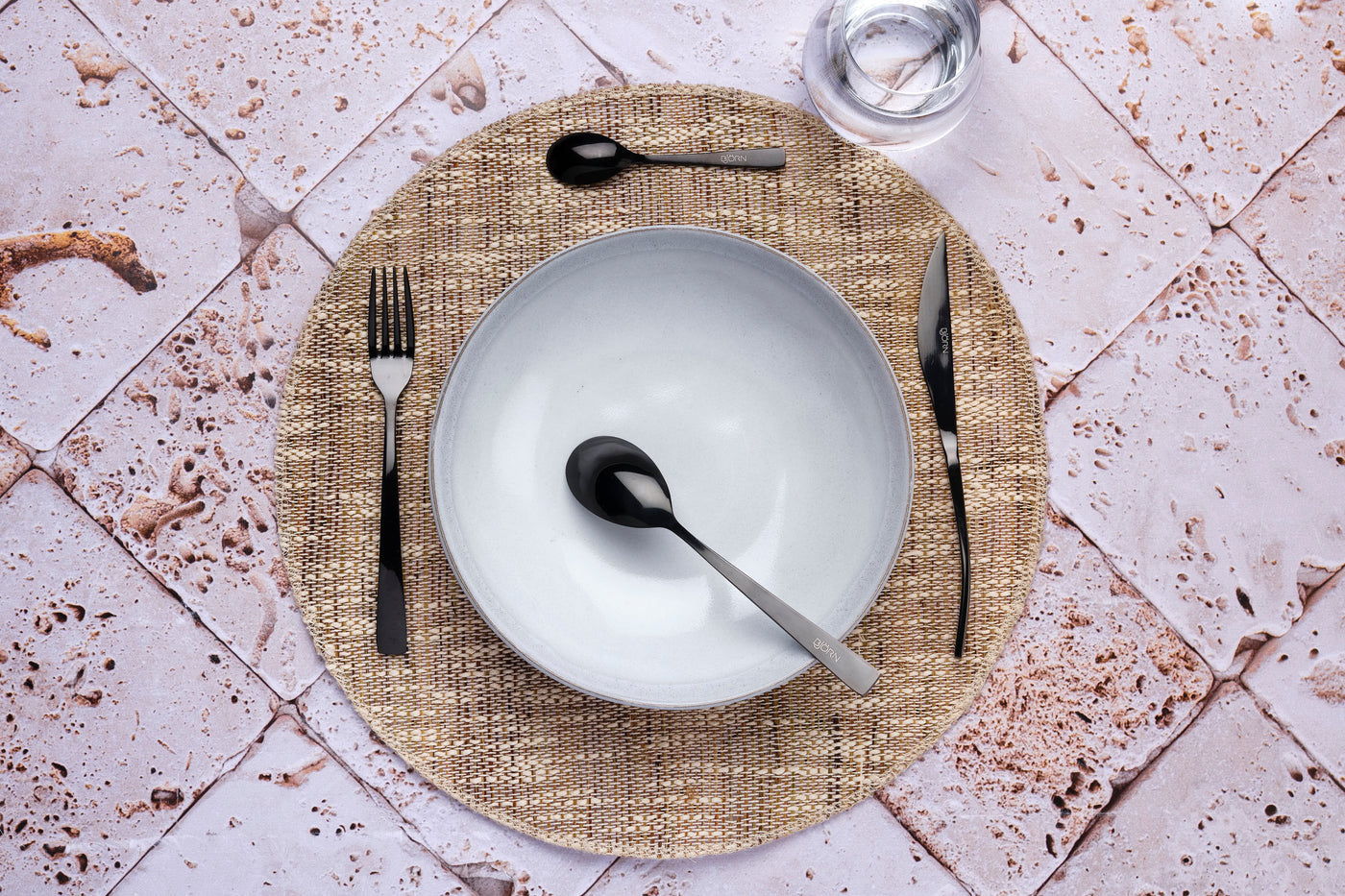 Björn Eislöffel – Edelstahl, 11,8 cm, schwarz, spülmaschinenfest, 6 Stk.