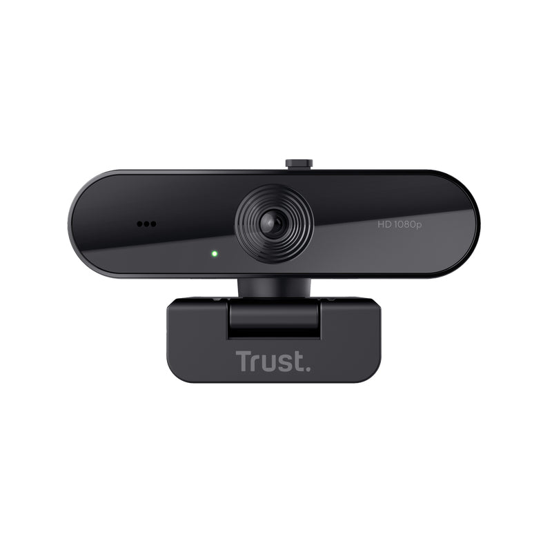 Trust TW-200 Webcam – Full HD 1080p, 30 fps, Autofokus, USB-A – Schwarz