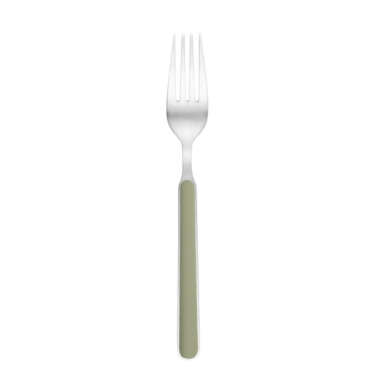 Sola Tafelgabel – Edelstahl, Kunststoffgriff, Olive, spülmaschinenfest