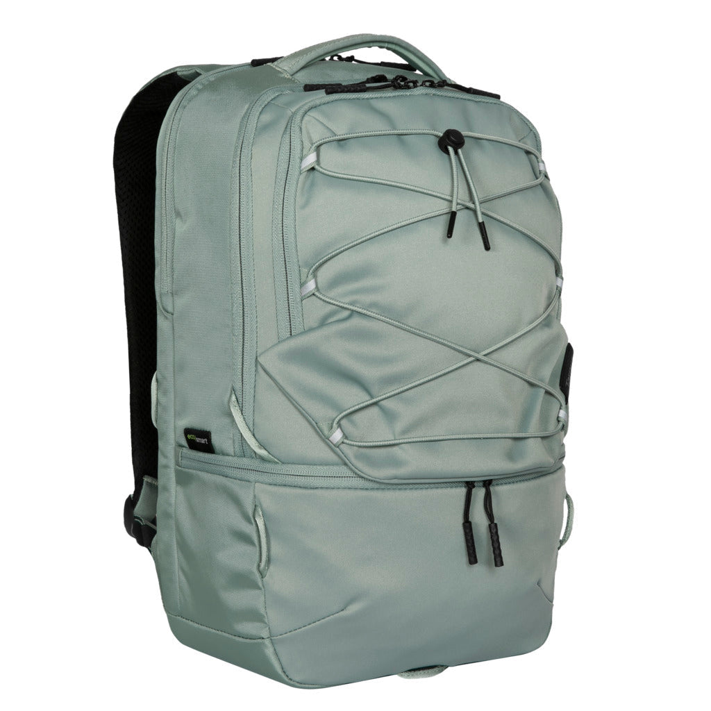 Targus Notebook-Rucksack Work+Play Flex – für 16″, rPET-Polyester – Grün, 290 × 445 × 130 mm