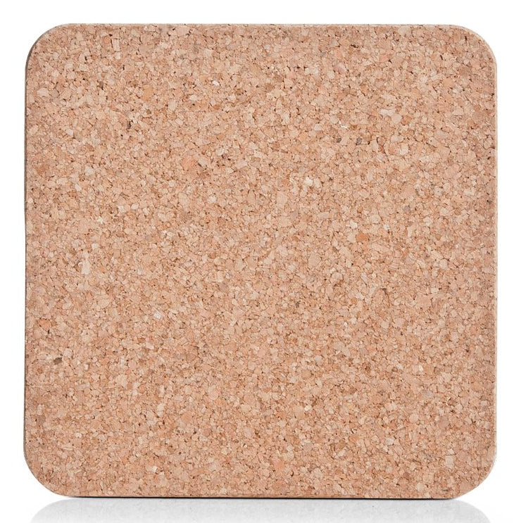 Zeller Present Teekannen-Untersatz Kork, 19,5 × 19,5 × 1 cm, braun