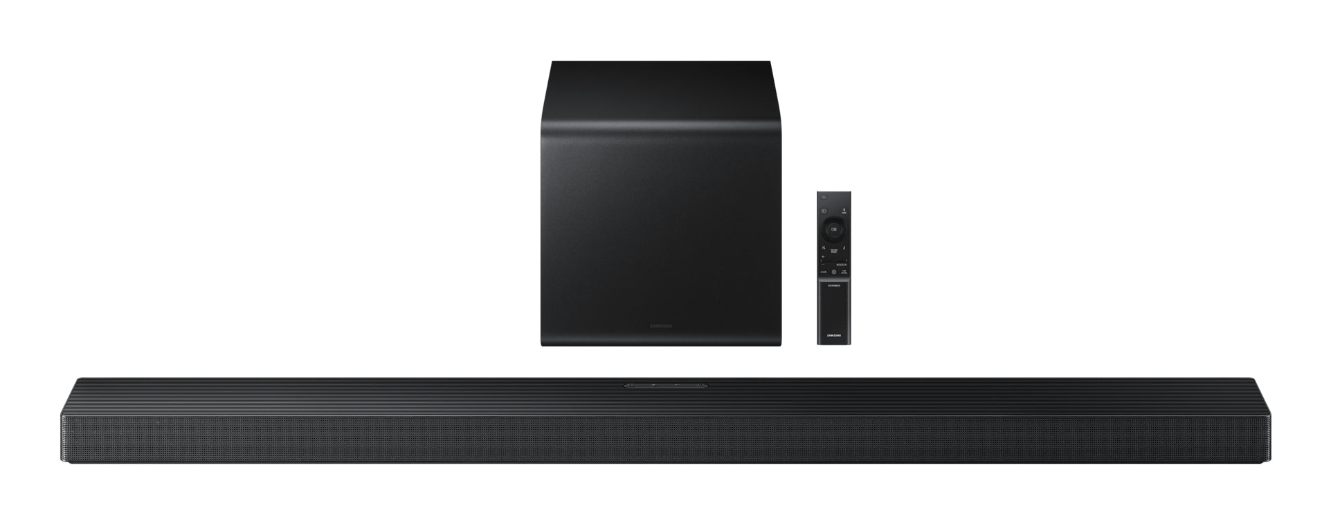 Samsung HW-QS700F – Soundbar – 3.1.2, Dolby Atmos/DTS Virtual:X, mit kabellosem Subwoofer, Titan Black