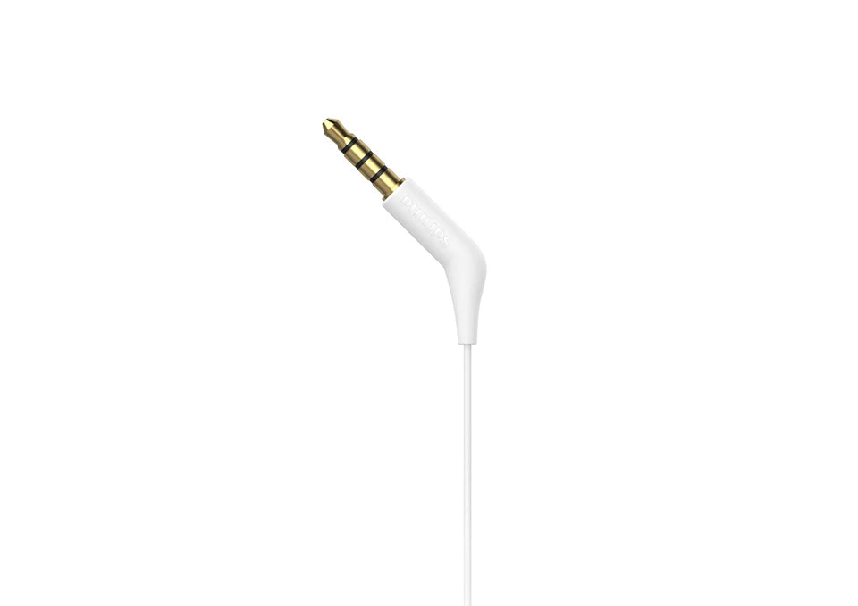 Philips TAE1105WT/00 In-Ear Kopfhörer – Stereo, Kabelgebunden, 3,5 mm Klinke, Weiss