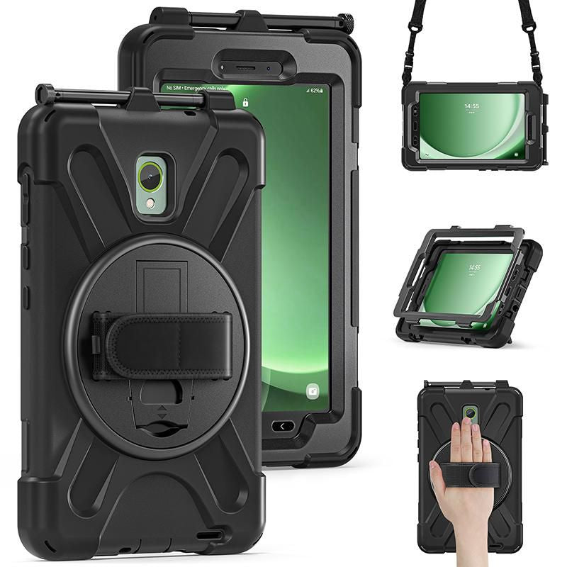 eSTUFF Tablet-Hülle für Samsung Galaxy Tab Active3/Active5 – Schwarz
