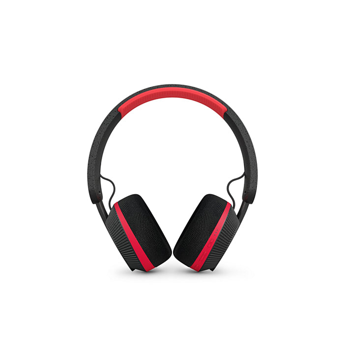 Philips TAA6219BK – On-Ear Bluetooth Kopfhörer – spritzwassergeschützt, USB-C – Rot – bis 80 h