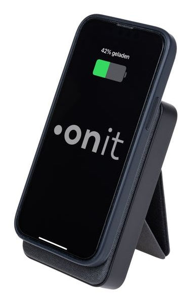ONIT Powerbank 10000mAh Induktiv – 20 W Power Delivery, Schwarz