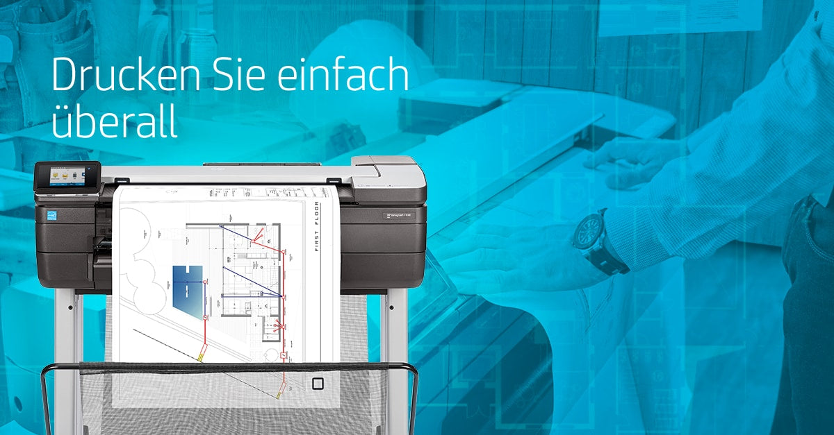 HP DESIGNJET T830 – Grossformat Tintenstrahl-MFP 24"