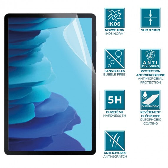 Mobilis Displayschutzfolie für Samsung Galaxy Tab A9+ 10,9" (SM-X210/SM-X216) – 5H, schockresistent