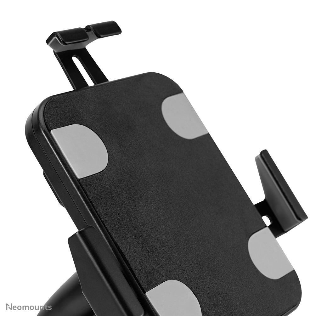Neomounts Tablet-Bodenständer für 7,9–11" Tablets – dreh-/neigbar – Stahl, schwarz – FL15-625BL1