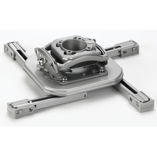 Chief RSMAUS – Beamer Deckenhalterung, 11,3 kg, schwenk-/neigbar, 360°, Silber