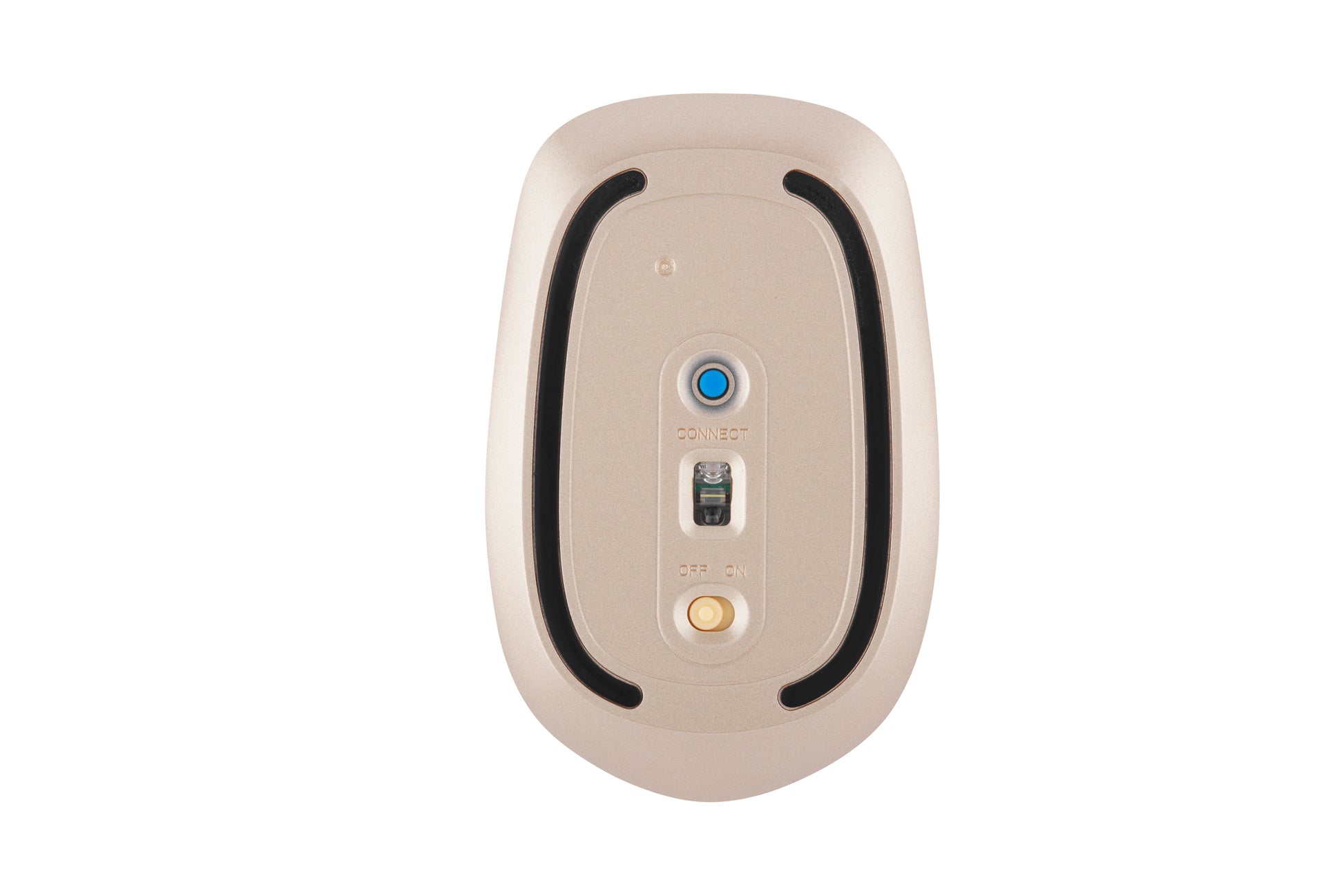 HP 410 Slim – Maus – Kabellos (Bluetooth), 2000 DPI, Beidhändig, Schwarz/Silber