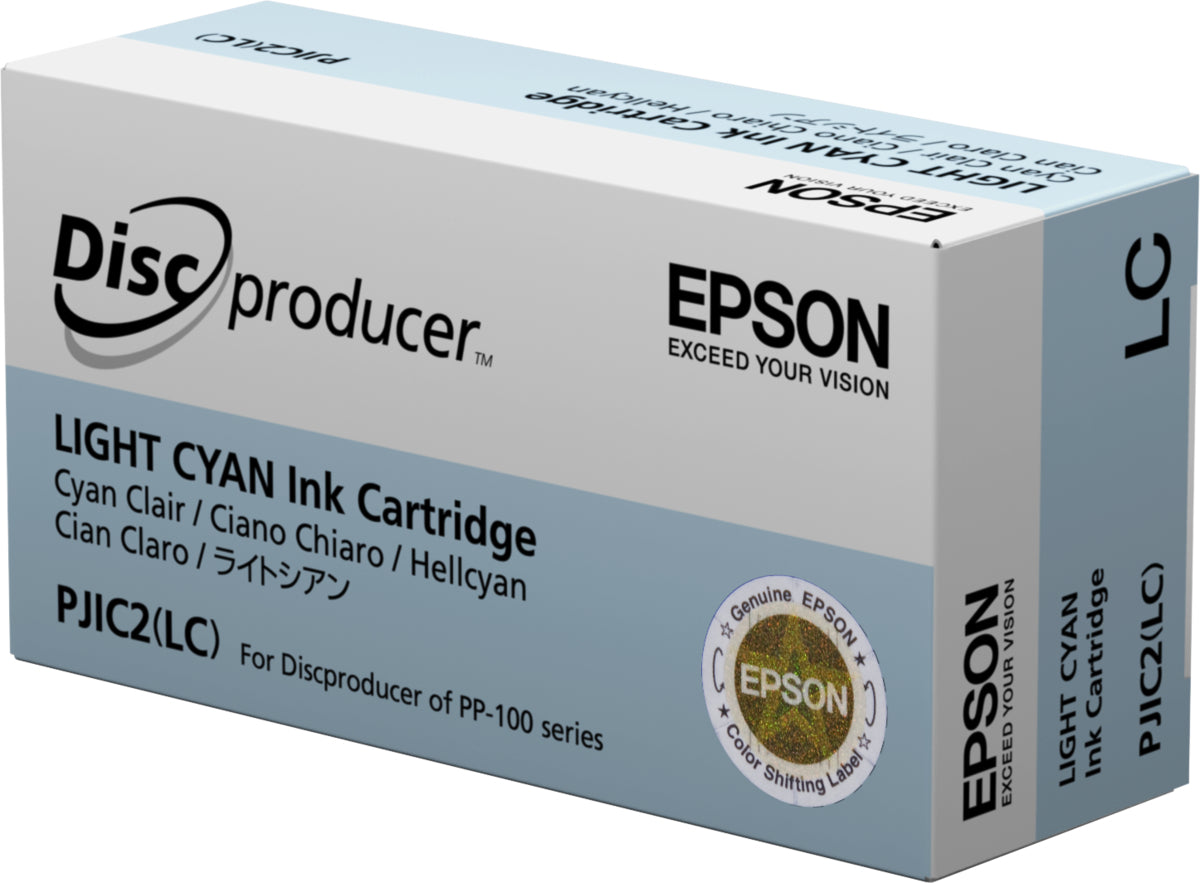 Epson Tintenpatrone C13S020689, cyan, original – für Discproducer PP-100