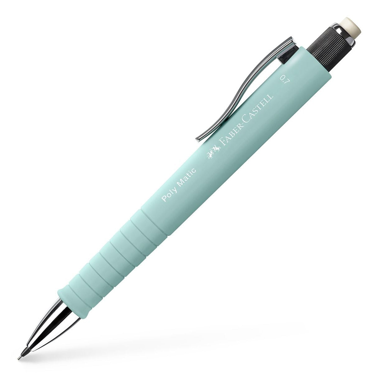 Faber-Castell PolyMatic Druckbleistift – 0,7 mm – Blau – Anti-Minenbruch – 1er-Pack
