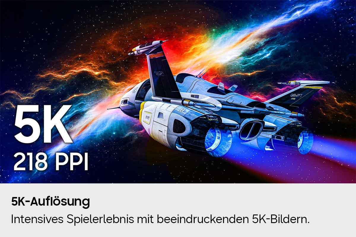 Samsung Odyssey G8 G80HF – 27", 5120 × 2880, IPS, 360 Hz, HDR10+