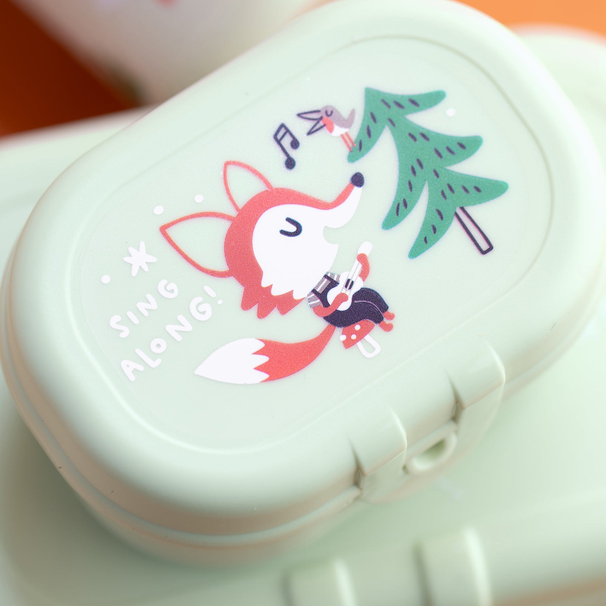 Koziol Lunchboxset HOP ON TO GO – 3er Set, Kunststoff (biozirkulär), Pistazie, mit Deckel, spülmaschinenfest