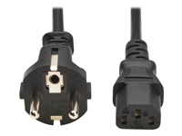 Eaton Netzkabel, IEC C13 auf Schuko (CEE 7/7), 250 V, 2 m, Schwarz