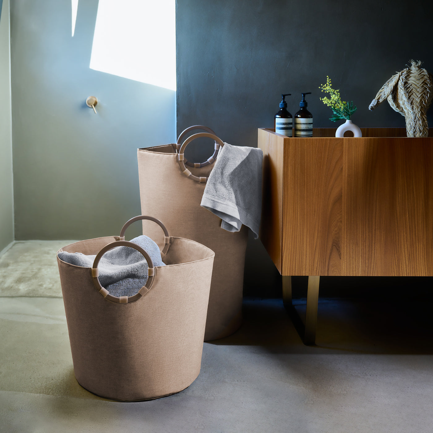 Reisenthel Aufbewahrungskorb – 35 l, Ø 42 × 40 cm, recyceltes Polyester