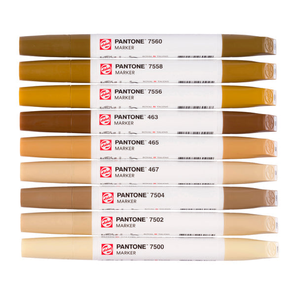 Talens Pantone Filzstifte, 9 Stk.
