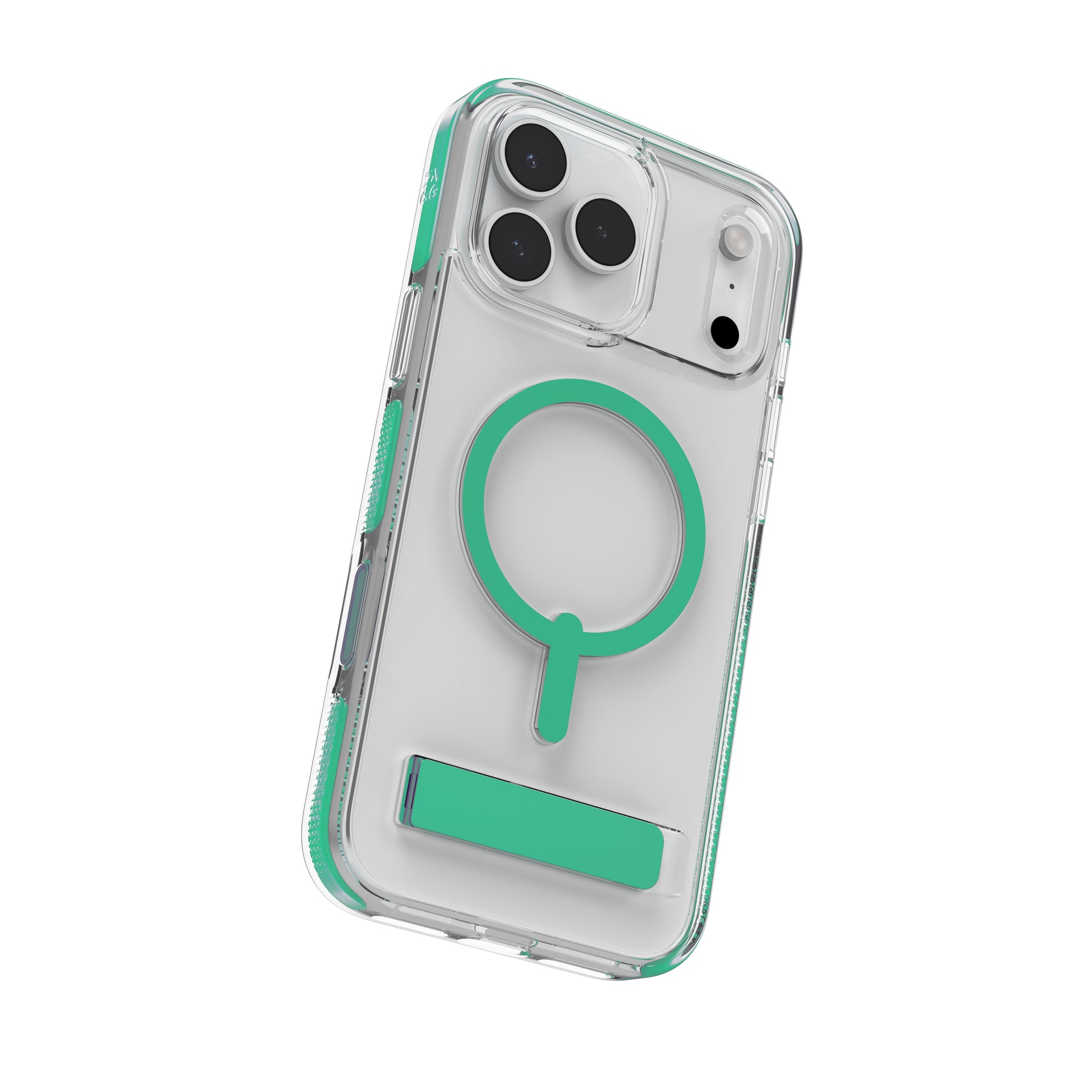 ZAGG Santa Cruz Snap Backcover – für Apple iPhone 17 Pro Max, Graphen, Mystic Green, bis 4 m Sturzsicher
