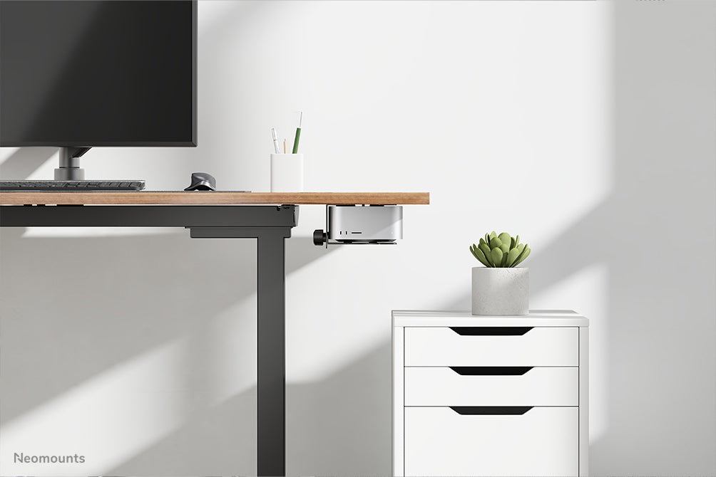 Neomounts NM-TC100BLACK – VESA-Adapterplatte – VESA 50×50/75×75/100×100 mm – 5 kg – für Thin Client, Mini PC