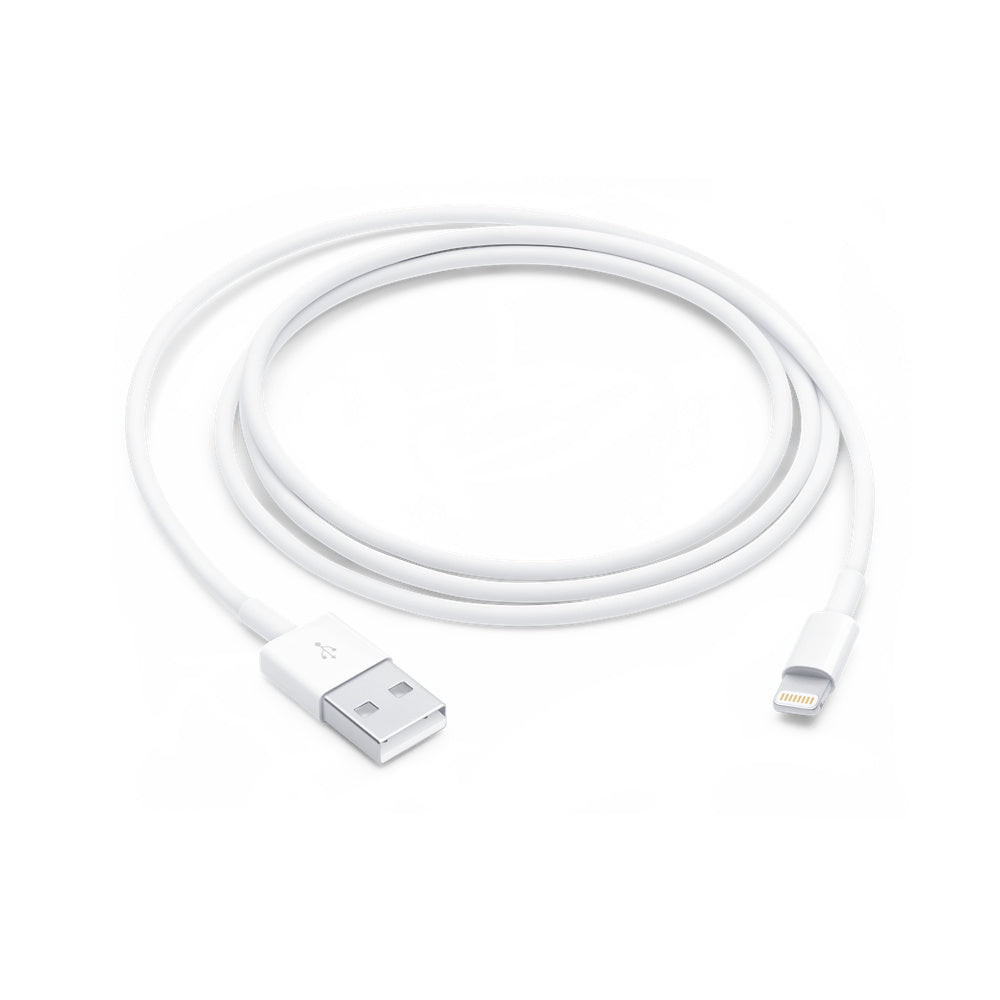 Apple USB-A-zu-Lightning-Kabel – 1 m, weiss, USB 2.0 (480 Mbps)